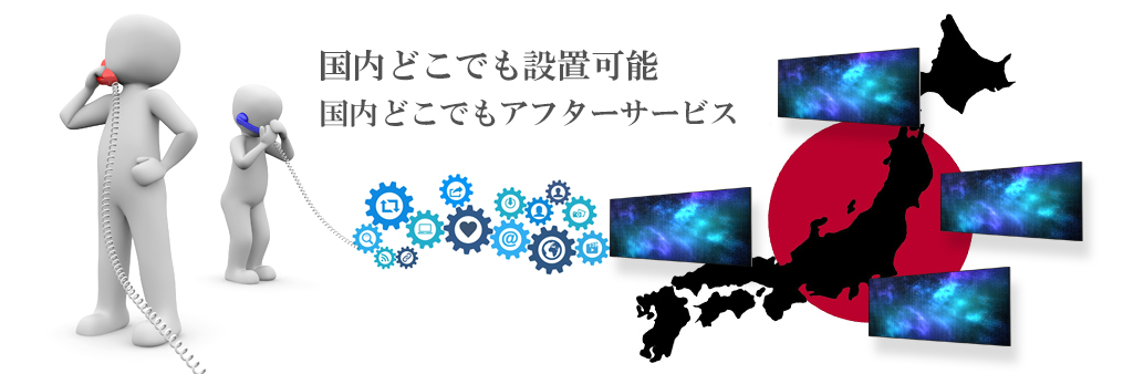 デジタルサイネージアフターサービス