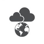 クラウドサーバーアイコン